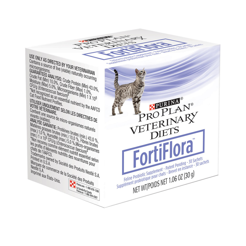 Purina Pro Plan - Dietă Veterinară cu probiotice pisici - cutie x 30 plicuri - Hermannvet Magazin