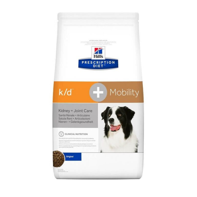 Hill's PD Canine K/D Afectiuni Renale + Mobility - 5/12 kg - Hermannvet Magazin