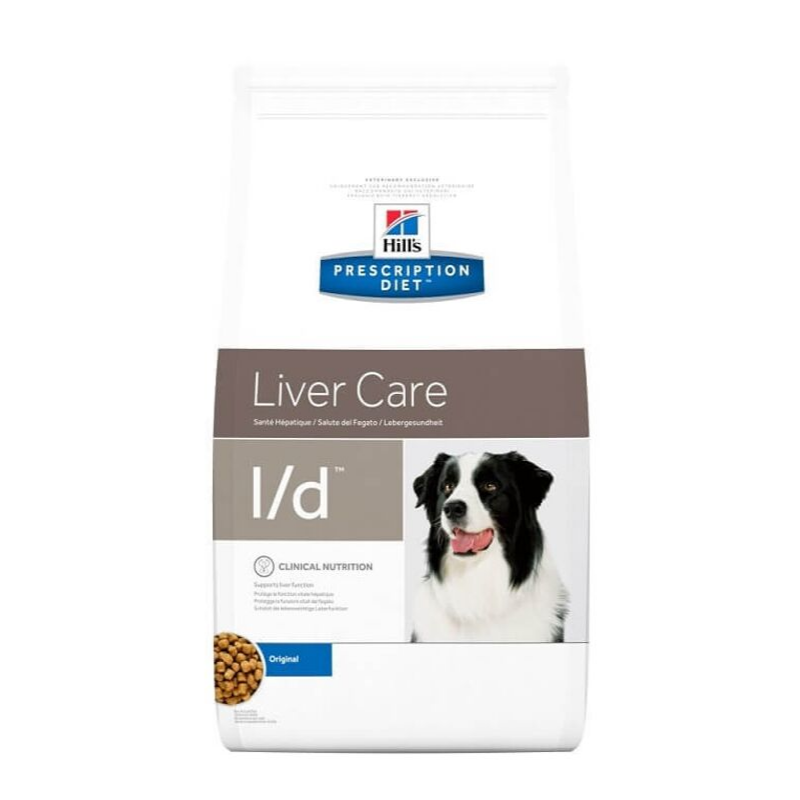 Hill's PD Canine L/D Probleme Hepatice - 2/5/12 kg - Hermannvet Magazin