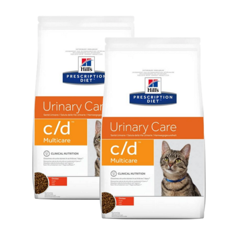 Hill's PD Feline C/D Multicare cu Pui - 3/10 Kg - Hermannvet Magazin