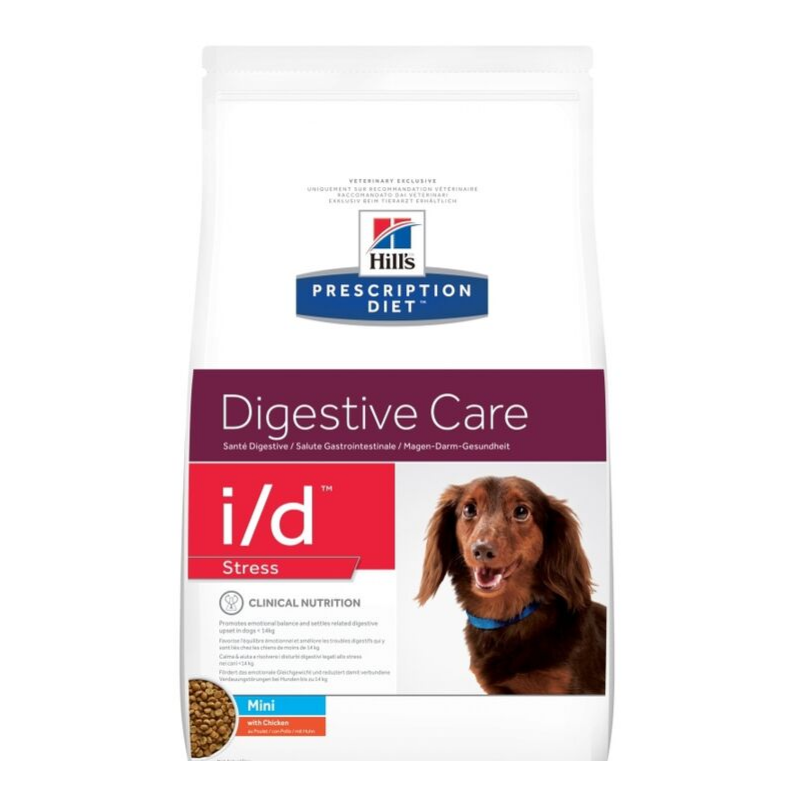 Hill's PD Canine I/D Stress Mini cu Pui, 5 kg - Hermannvet Magazin